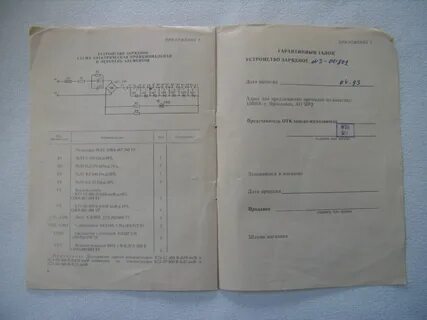 Основной документ на радиостанции