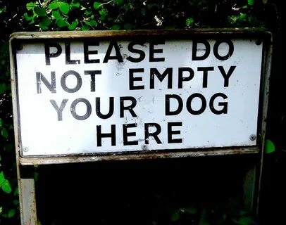 May not be empty