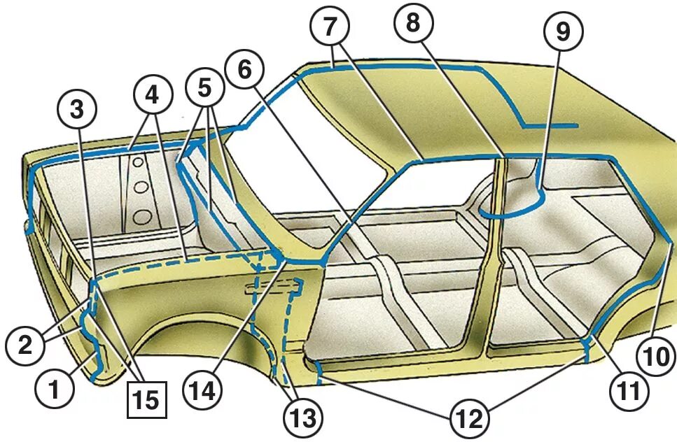 Элементы кузова ваз. Кузовные составляющие автомобиля ВАЗ 2107. Кузов автомобиля ВАЗ 2105. Схема кузовных элементов ВАЗ 2107. Конструкция кузова ВАЗ 2107.