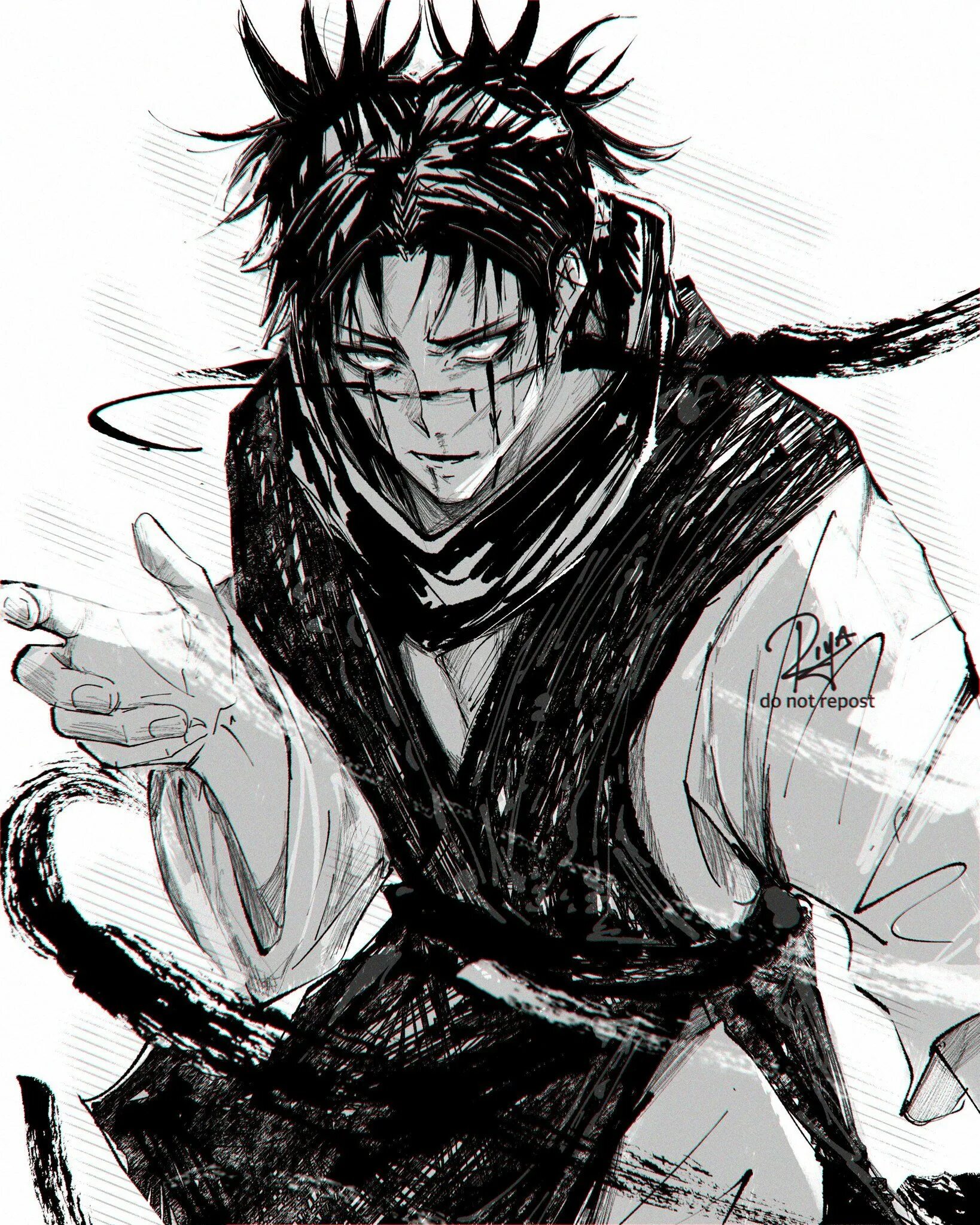 Чосо jujutsu kaisen art. Tim liu художник. Кенджаку манга. Mahito fem jjk. Todzi fushiguro.