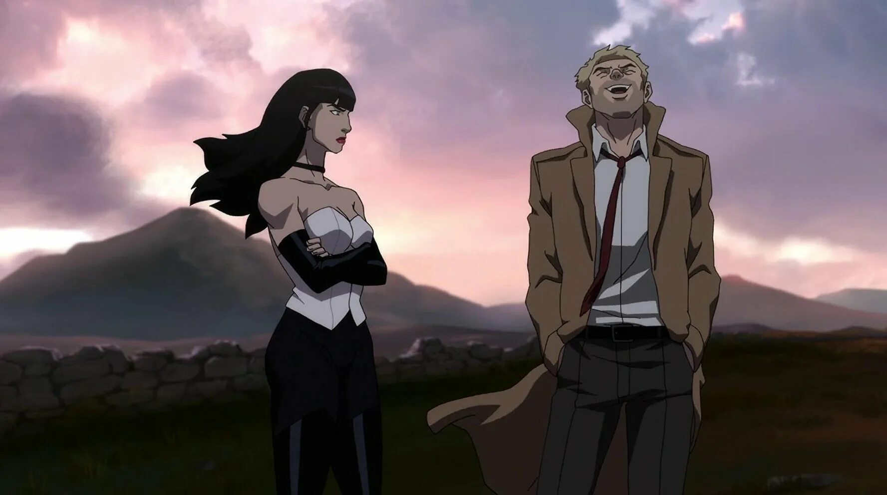 Justice in the dark. Zatanna темная лига справедливости. Justice League Dark Constantine and Zatanna.