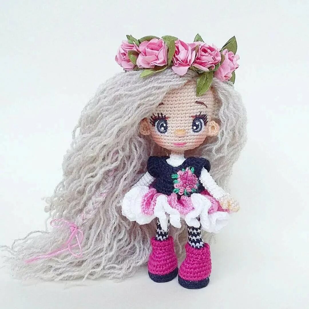 кукла амигуруми salvabrani. кукла амигуруми мк. связать куколку. вязаная куколка элси. связать куколку.