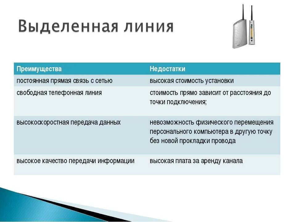 Выделенная линия связи. Подключение через выделенный канал достоинства и недостатки. Соединение по выделенной линии плюсы и минусы. Преимущества и минусы интернет. Преимущества и недостатки.