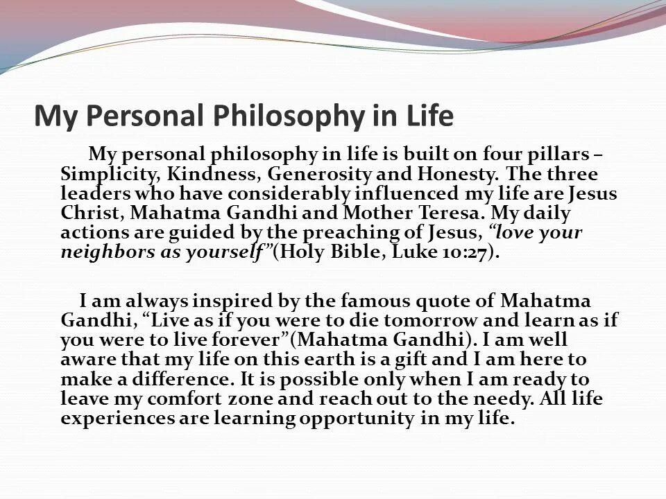 Life is essay. Personal Philosophy. Personal Philosophy examples. Personal Philosophy Samples. Philosophical essays.