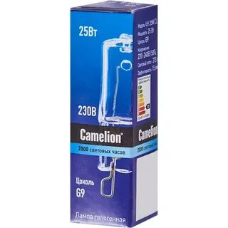 Лампа галогенная camelion
