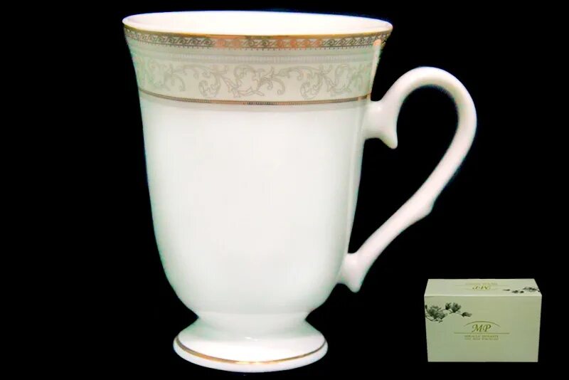 фарфор. набор из 6 кружек. 106-076 набор из 6 кружек 300 мл в под. Lenardi набор чашек 300 мл. коллекция "амелия".