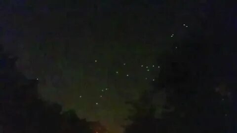 Светящиеся точки в небе
