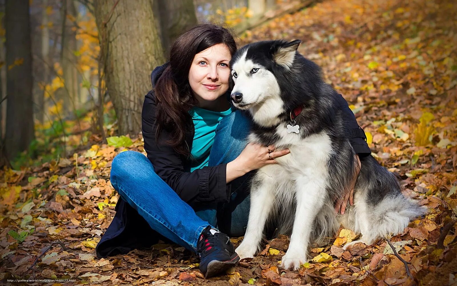 Девушка с собакой. Женщина с собакой. Девушка и пес. Девушка с собакой фото. Хаски хозяйка.