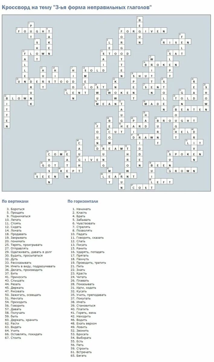 Кроссворд ответы глаголы. Кроссворды на формы неправильных глаголов. Неправильные глаголы кроссворд. Готовые кроссворды по английскому языку неправильные глаголы. Кроссворд по теме неправильные глаголы на английском.