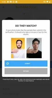 If you're trying to bypass Bumble's photo verification pr...