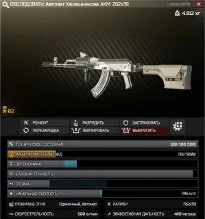 Сборки оружия тарков 2024