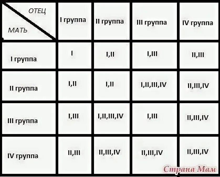 Из каких кровей получается 4