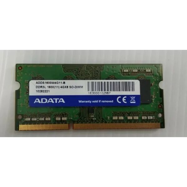 Память для ноутбука ddr3 1600. Adds1600w4g11-b.