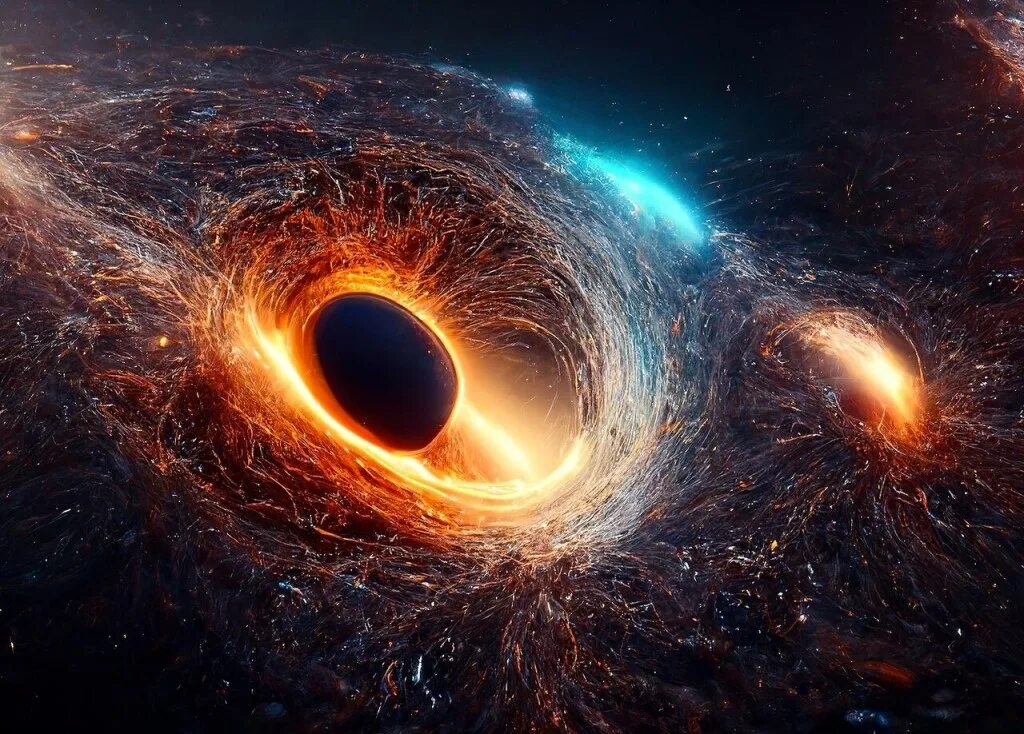 Самая большая черная дыра во вселенной