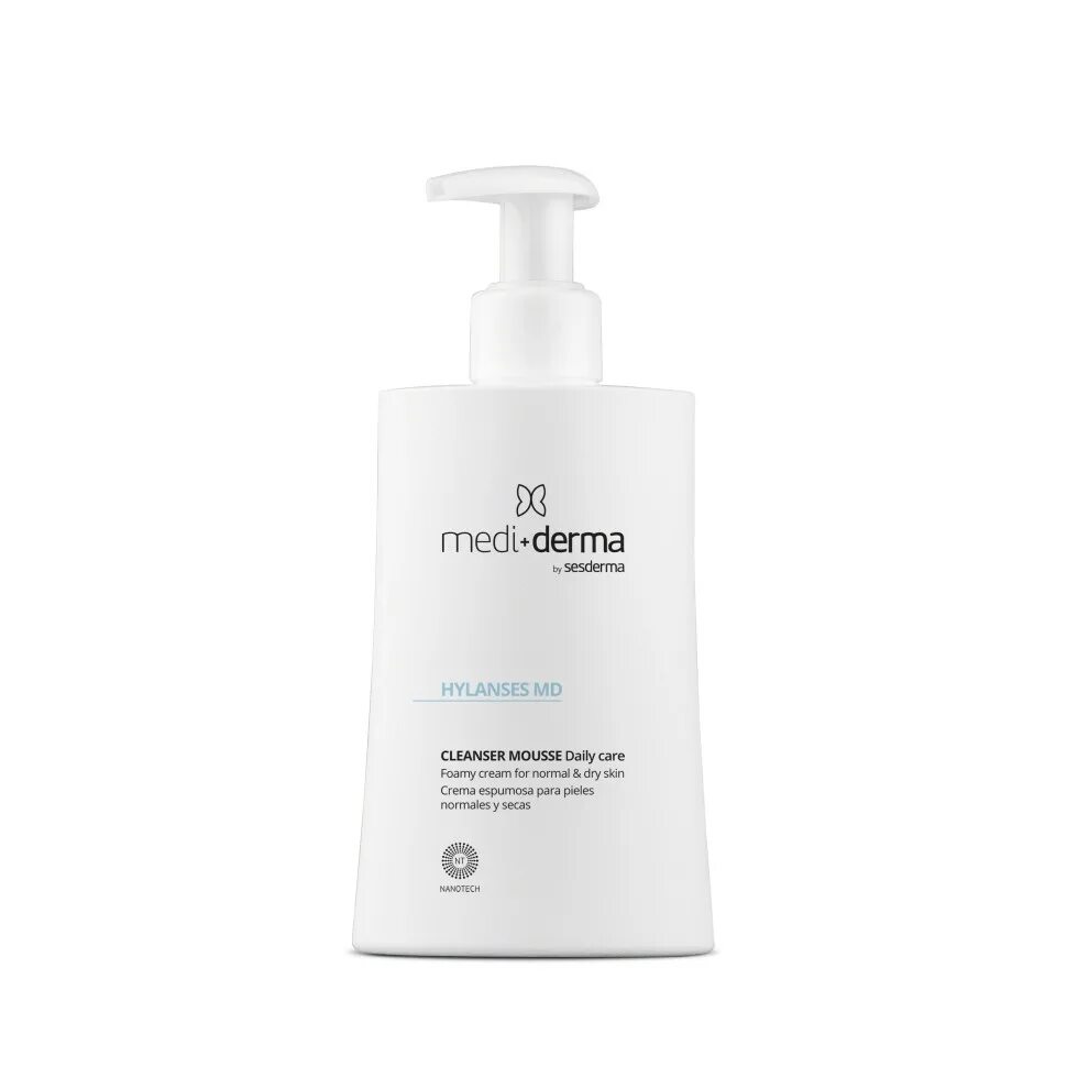 Cleanser mousse. Сесдерма Медидерма. Sesderma Medi+Derma крем пенка. Sesderma Hylanses MD крем. Sesderma Hylanses пенка.