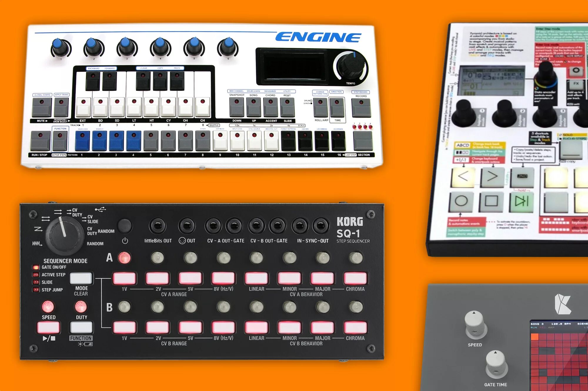 Sequencer. Миди секвенсор. сэмплер степ секвенсор. step sequencer hardware circlon. барабанный секвенсор с кругами.