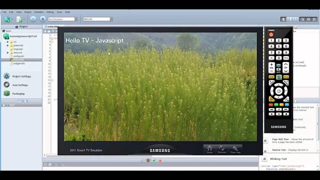 Tv emulator