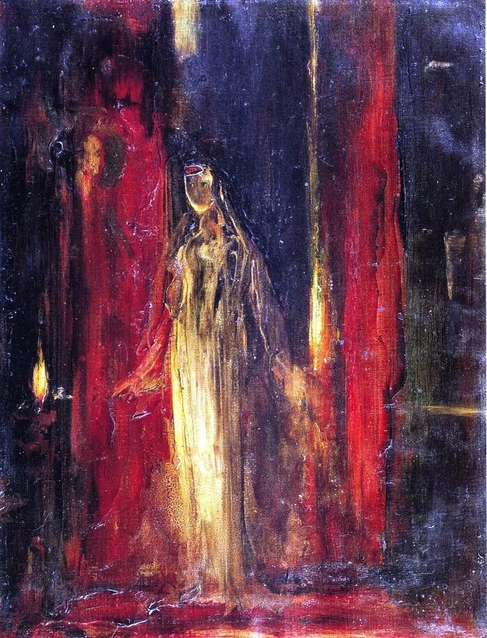 Gustave Moreau, study for Lady Macbeth (. Сарджент Макбет. Леди Макбет живопись. Леди Макбет арт.