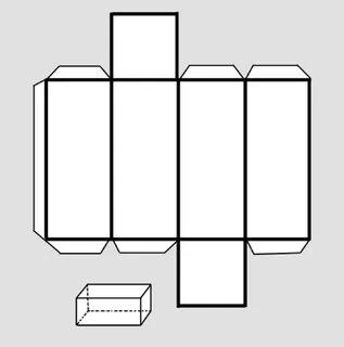 Схема объемного параллелепипеда YouDrop.ru