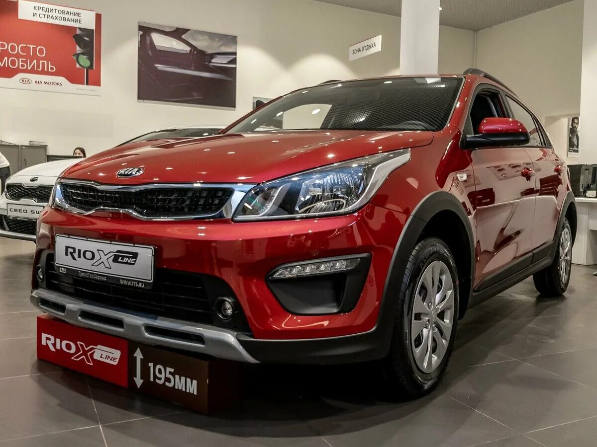 Новая x line. Красный Kia Rio x-line 2021. Kia Rio XLINE 2021 Red. Kia Rio x красный. Kia Rio x-line 2019 красный.