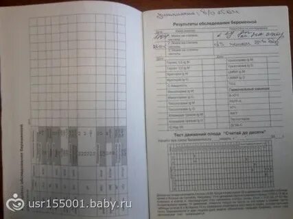 Тест шевеления плода как считать