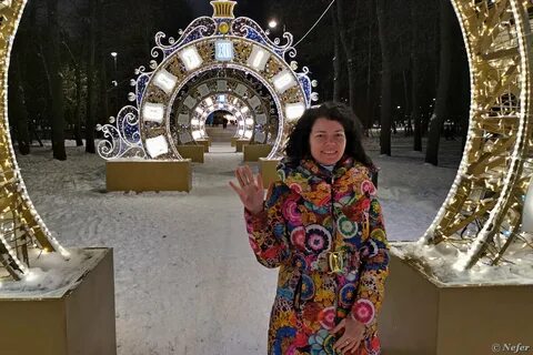 Речной новогодняя