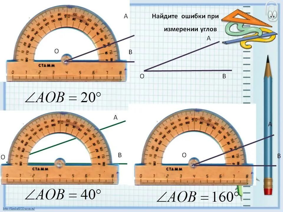 Транспортир 5 класс математика измерение углов. Как измерить угол транспортиром. Как измерить угол с помощью транспортира. Как измерять градусы транспортиром у угла. Угол можно определять в
