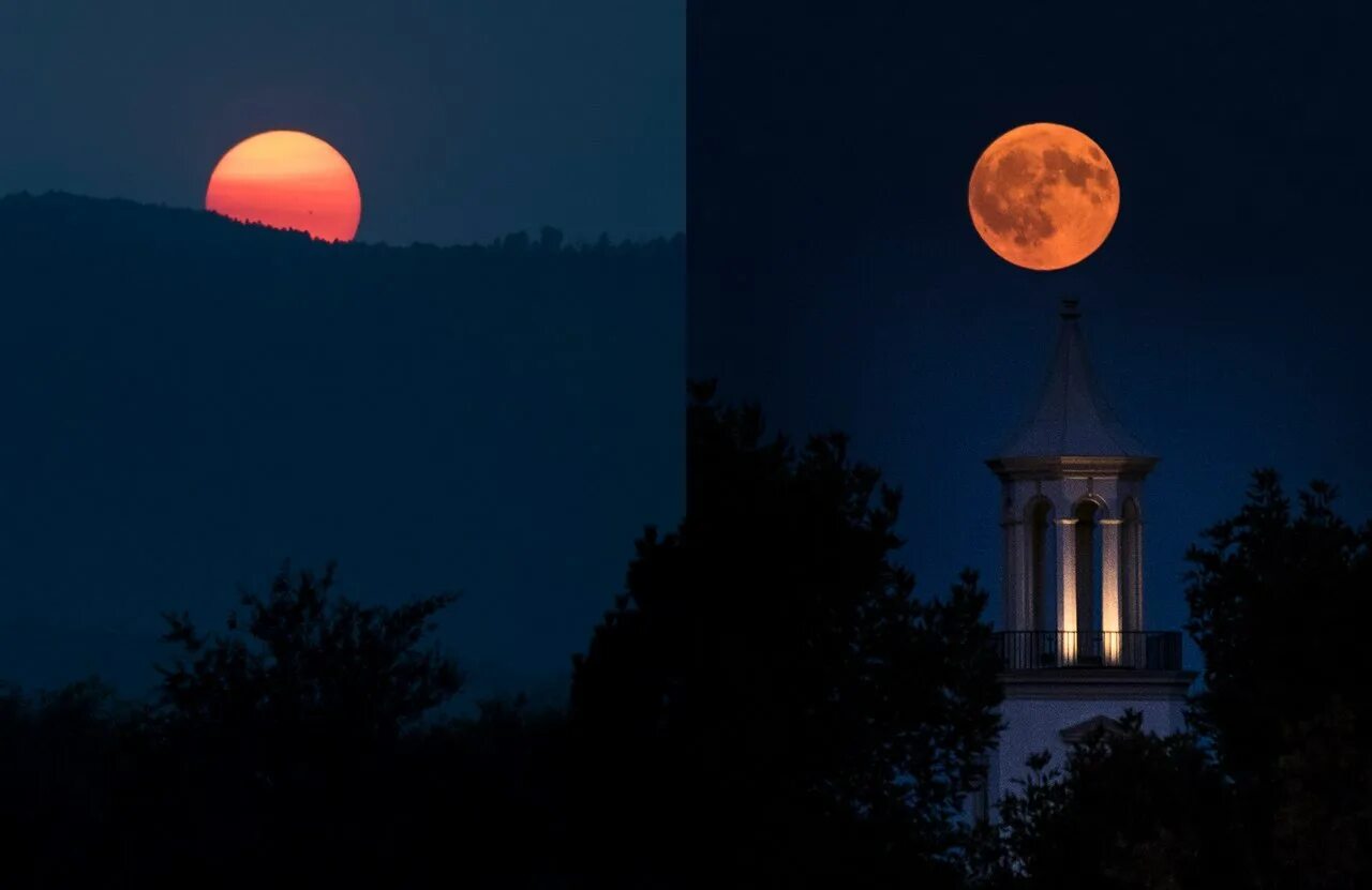 Суперлуние 1912. Суперлуние август 2022. Почему луна желтая в полнолуние. Луна вчера ночью. Суперлуние 1912.