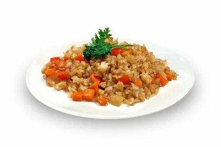 Рис с овощами перец морковь лук
