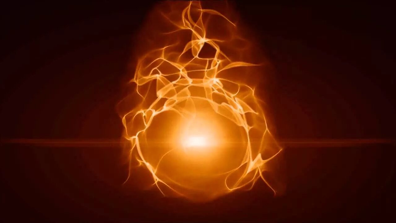 Пылающий шар. Огненный шар (fireball). огненный шар магия. эффект свечения. огненная сфера.