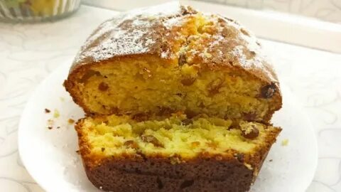Нежный творожный кекс с изюмом