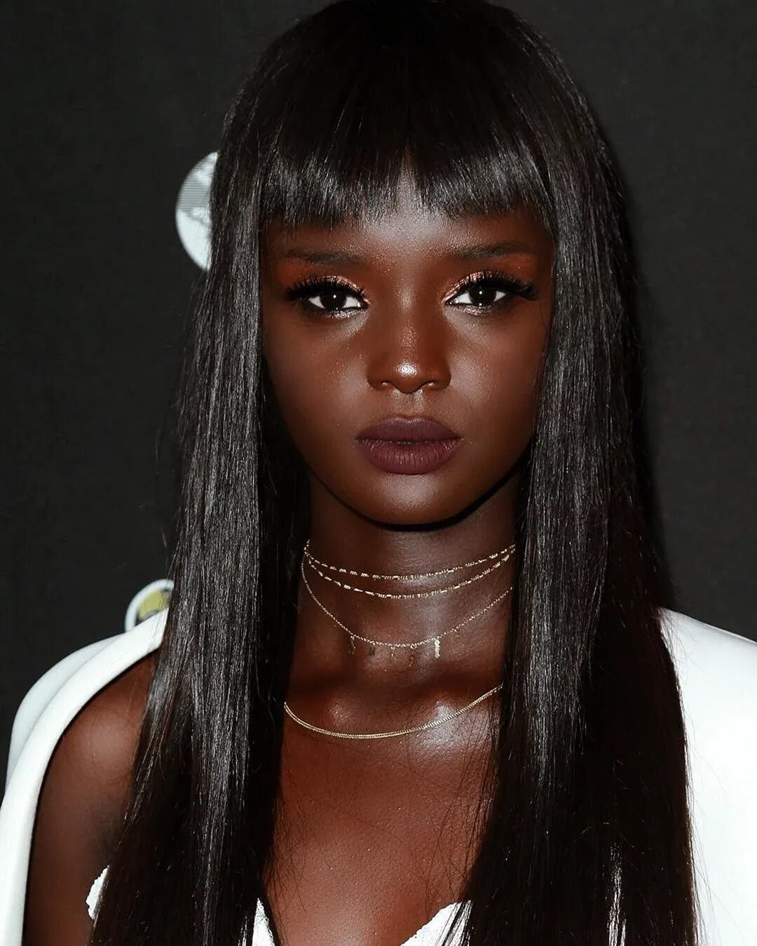 Самая чернокожая модель. Модель даки тот (duckie thot) из южного судана hot. брук бейли темнокожая модель. модель ньядак тот из южного судана.