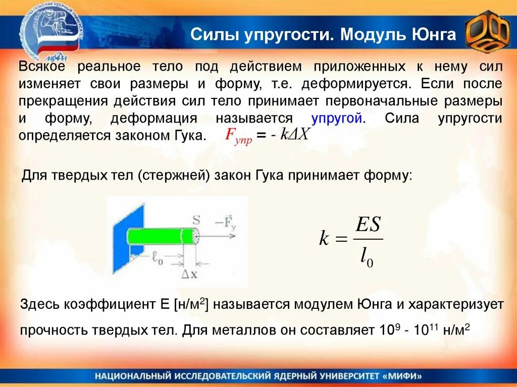 Модуль юнга равен. Модуль Юнга и модуль упругости. Формула модуля Юнга через напряжение. Модуль упругости материала стержня формула. Формула для расчета модуля Юнга.