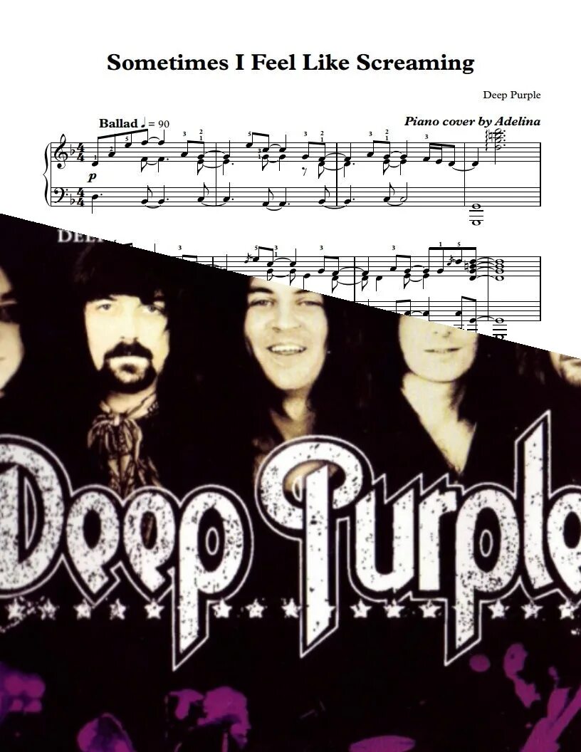 I feel like screaming. Sometimes i feel like screaming. Deep Purple-sometimes. Deep Purple sometimes i feel like screaming. Деперпл на пианино.