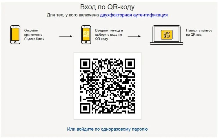 Вход по qr коду камера