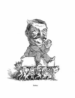 Сталин карикатура