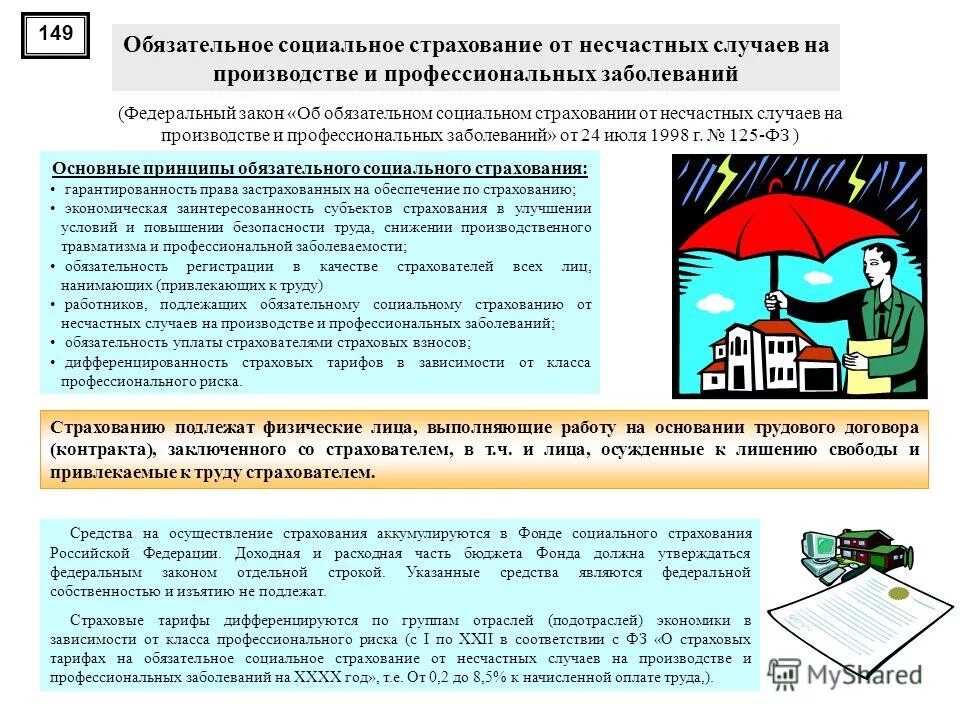 Ст 125 фз. Обязательное социальное страхование от несчастных случаев. Закон о страховании от несчастных случаев. Закон о страховании от несчастных случаев. Несчастный случай на производстве.