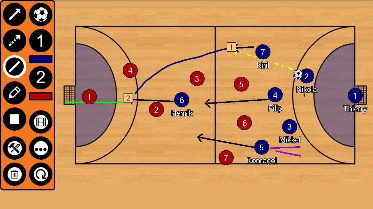 Тактики играх 1 вин. Расположение игроков в гандболе. Расстановка в гандболе. Расстановка игроков в баскетболе. Площадка для гандбола схема.