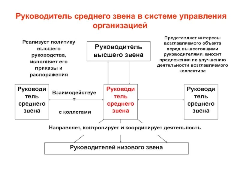 Руководить кем. Руководитель среднего звена. Руководитель высшего звена. Руководство среднего звена это. Руководители высшего звена должности.