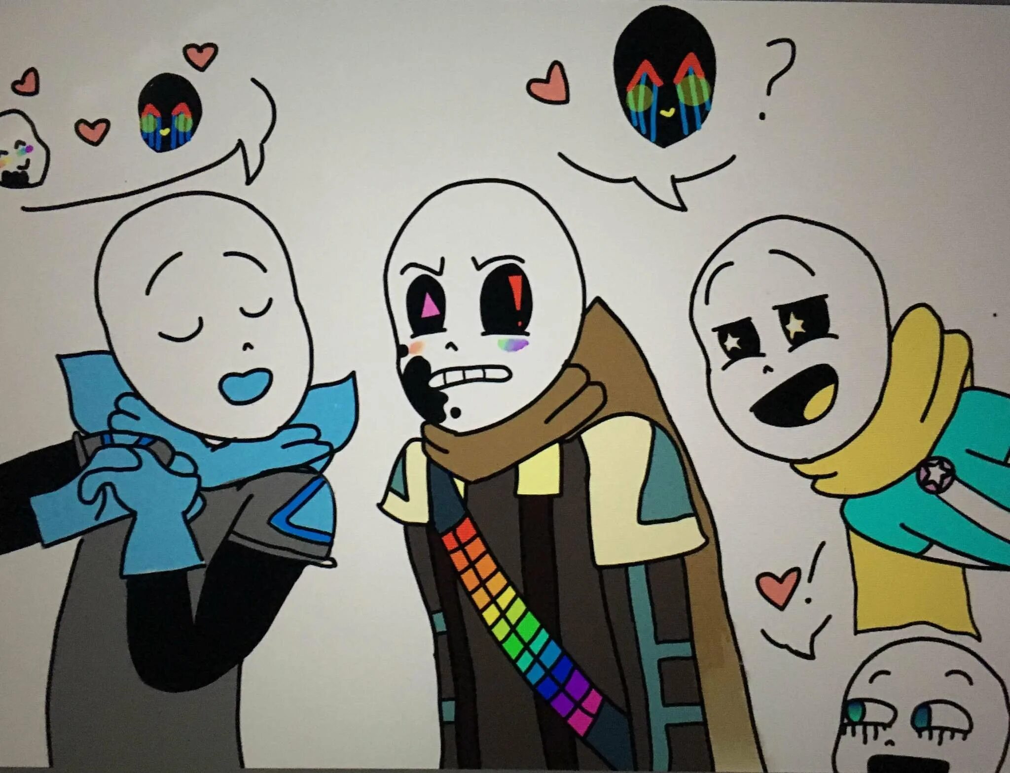 Эррор санс против инк санс. Инк санс ау. Андертейл ау. Эррор и блу. Инк санс и т и.