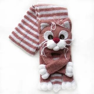 Вяжем детский шарфик