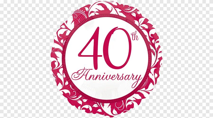 40 картинка. 40 Лет свадьбы надпись. С юбилеем 40 лет на белом фоне. 40 Anniversary. 40th Anniversary Balloon Bouquet.