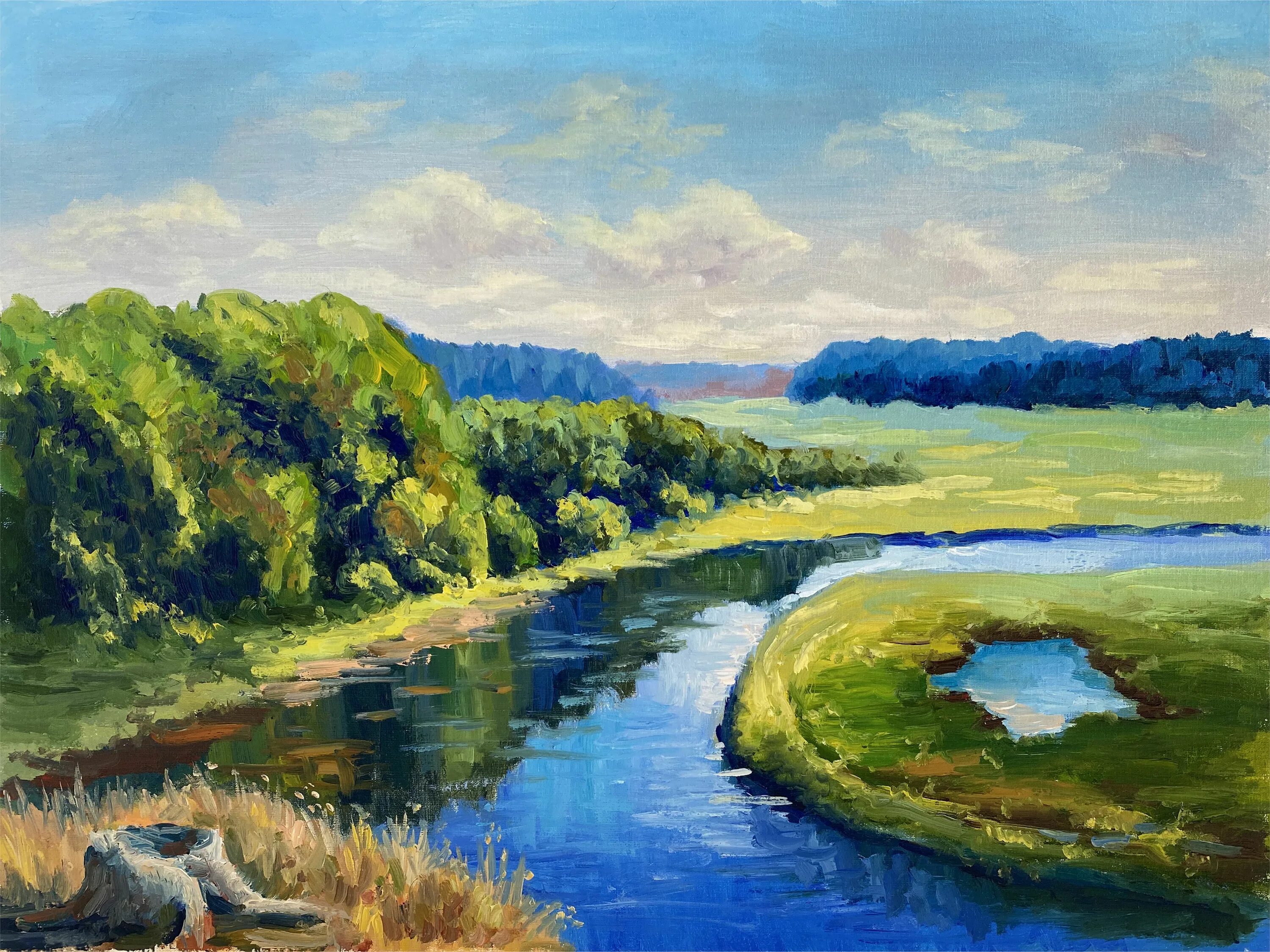 Поленов река клязьма. Пейзажи маслом на холсте. Картина маслом река. Картина маслом река. Пейзаж маслом.