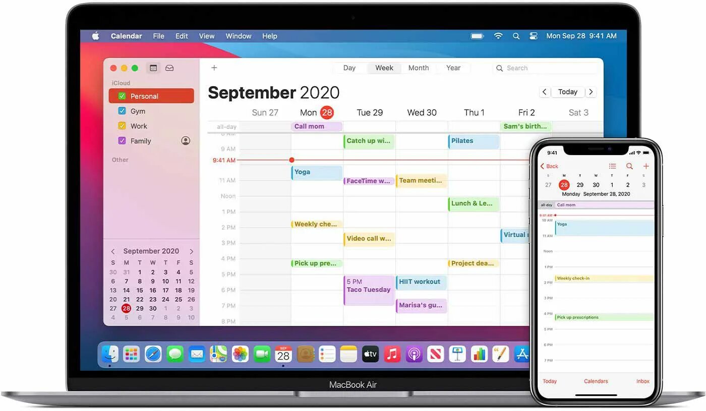Календарь Apple. Календарь приложение. Календарь на макбуке. Календарь ICLOUD.