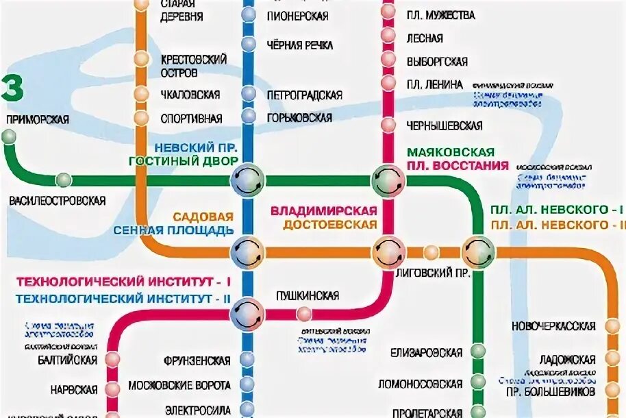Как ориентироваться в санкт петербурге. Схема метрополитена санкт-петербурга. карта метро спб гостиный двор.