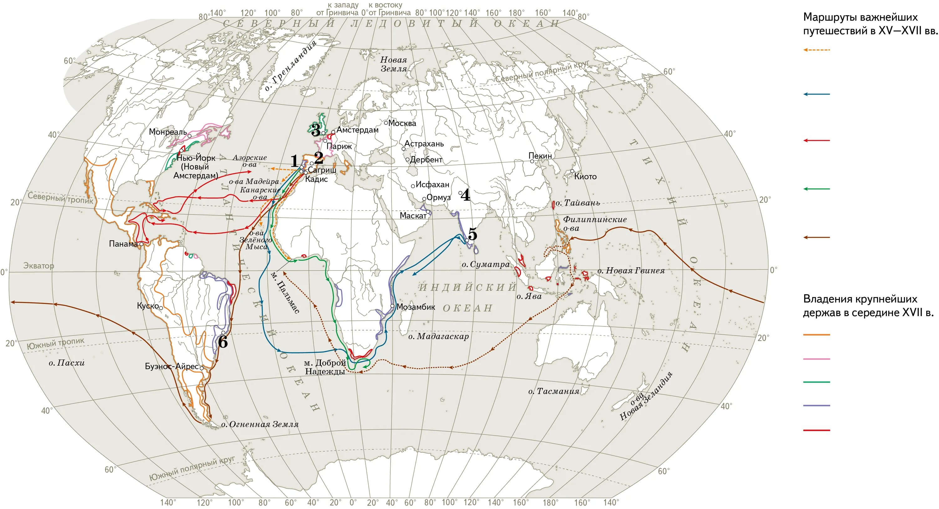 Великие географические открытия карта. Карта Великие географические открытия 7 класс. Контурная карта Великие географические открытия. Карта великих географических открытий 7 класс маршруты важнейших.