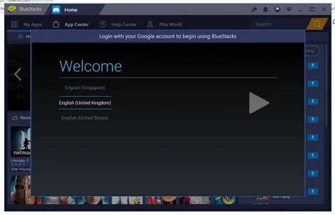 Настроенный bluestacks
