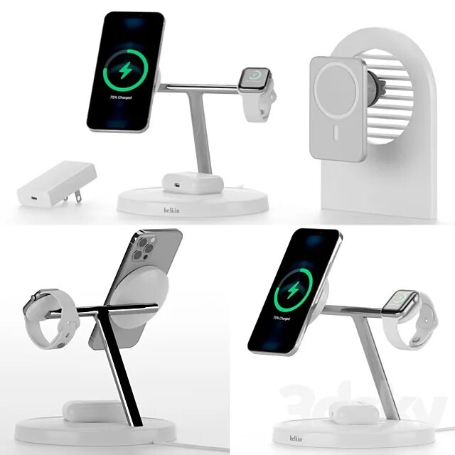 Baseus wireless charger swan 3 in 1