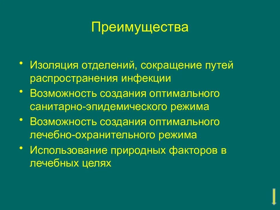 Отделение изоляция