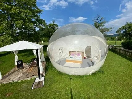 Bubble hotel camp